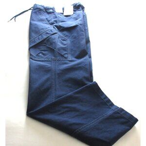 Jordan Men's MJ Chicago Cotton Cargo Casual Logo Pants Midnight Navy Blue NWT